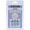 Beadalon Crimp Beads Variety Pack Sizes 0, 1, 2 & 3 600/Pkg-Silver-Plated